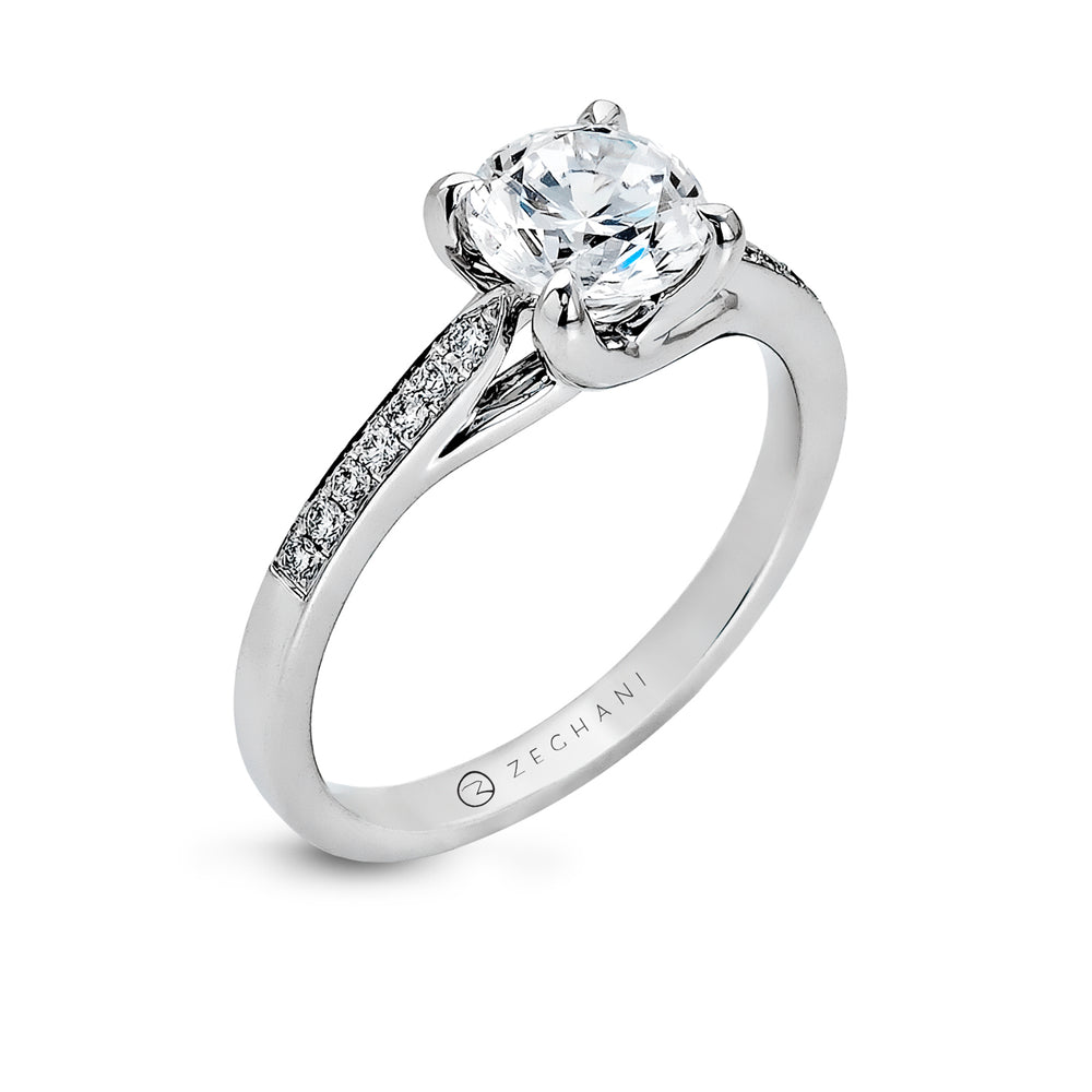 His & Hers Engagement Solitaires